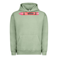 Pigment Oil Green pink crayon fa element Urban Hoodie - FaDigitalArtStudio