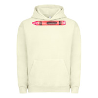 Pigment Pistachio pink crayon fa element Urban Hoodie - FaDigitalArtStudio