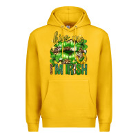 Lemon Kiss me im irish st.patricks day lips st.patricks Premium Hoodie - Neo Western