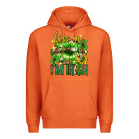 Carrot Kiss me im irish st.patricks day lips st.patricks Premium Hoodie - Neo Western
