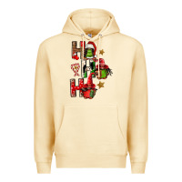 Pina Colada ho ho ho afro gnomes Premium Hoodie - FaDigitalArtStudio