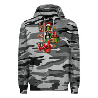 Slate Camo ho ho ho afro gnomes Premium Hoodie - FaDigitalArtStudio