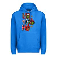 True Royal ho ho ho afro gnomes Premium Hoodie - FaDigitalArtStudio