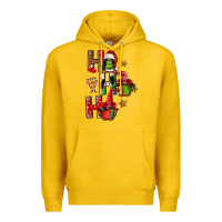Lemon ho ho ho afro gnomes Premium Hoodie - FaDigitalArtStudio