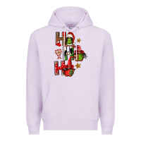 Lilac ho ho ho afro gnomes Premium Hoodie - FaDigitalArtStudio