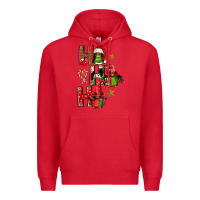 Red ho ho ho afro gnomes Premium Hoodie - FaDigitalArtStudio