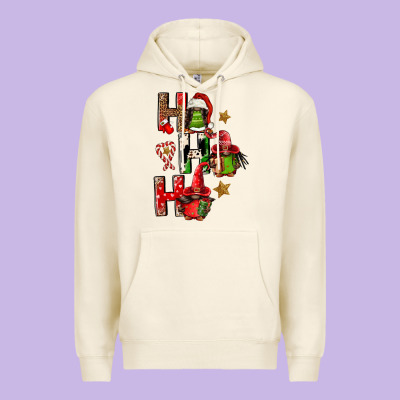 Ho Ho Ho Afro Gnomes Premium Hoodie Designed By Fadigitalartstudio