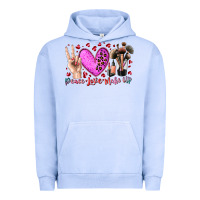 Pigment Grape Ice peace love makeup Urban Hoodie - RacoonDesign