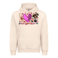 Sandshell peace love makeup Urban Hoodie - RacoonDesign