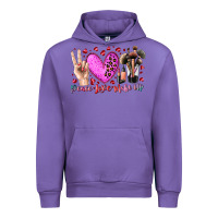 Tulip peace love makeup Urban Hoodie - RacoonDesign