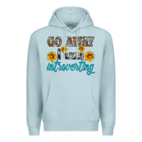 Blue Mist go away i am introvering Premium Hoodie - HRA Design Shop