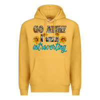 Mustard go away i am introvering Premium Hoodie - HRA Design Shop