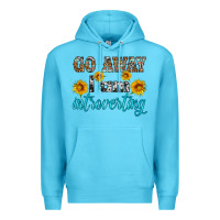 Ocean Blue go away i am introvering Premium Hoodie - HRA Design Shop