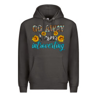 Smoke go away i am introvering Premium Hoodie - HRA Design Shop