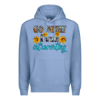 Colony Blue go away i am introvering Premium Hoodie - HRA Design Shop
