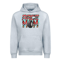 Heather Grey Race Mom Urban Hoodie - RacoonDesign