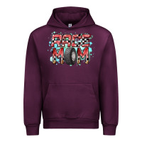 Mauve Wine Race Mom Urban Hoodie - RacoonDesign