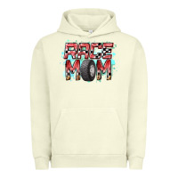 Pigment Pistachio Race Mom Urban Hoodie - RacoonDesign