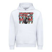 White Race Mom Urban Hoodie - RacoonDesign