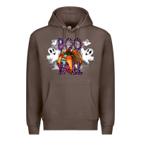 Coffee Boo yall Premium Hoodie - CowhideDigitalArt