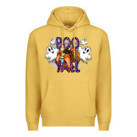 Antique Gold Boo yall Premium Hoodie - CowhideDigitalArt