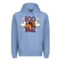 Colony Blue Boo yall Premium Hoodie - CowhideDigitalArt