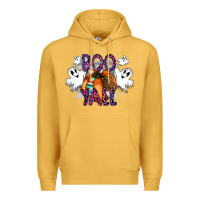Mustard Boo yall Premium Hoodie - CowhideDigitalArt