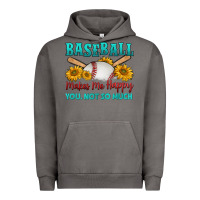 Pigment Tornado baseball makes me happy you, not so much Urban Hoodie - HRA Design Shop