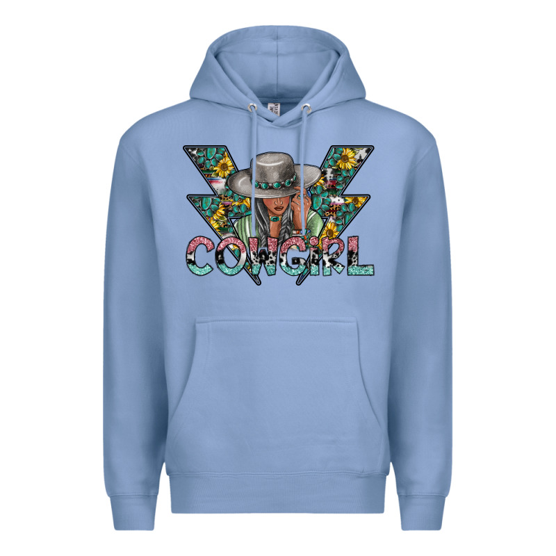 Cowgirl2 2 Premium Hoodie by SublimationCraftShop | Teevron