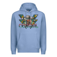 Colony Blue cowgirl2 2 Premium Hoodie - SublimationCraftShop