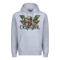 Heather Grey cowgirl2 2 Premium Hoodie - SublimationCraftShop
