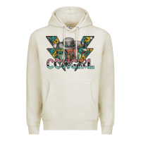 Oatmeal Heather cowgirl2 2 Premium Hoodie - SublimationCraftShop