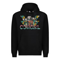 Black cowgirl2 2 Premium Hoodie - SublimationCraftShop