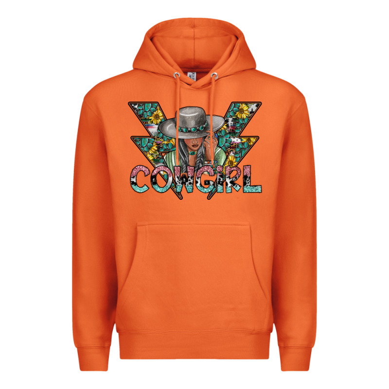 Cowgirl2 2 Premium Hoodie by SublimationCraftShop | Teevron