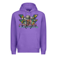Purple cowgirl2 2 Premium Hoodie - SublimationCraftShop