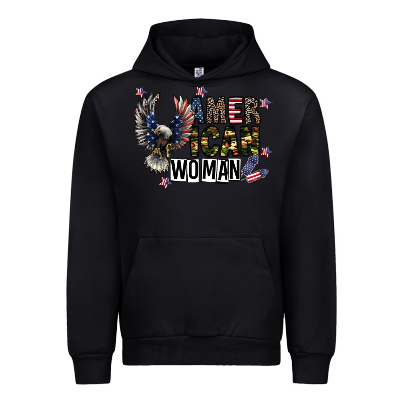 American Woman Urban Hoodie by CowhideDigitalArt | Teevron