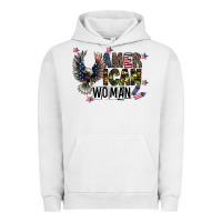 Pigment Lunar Rock american woman Urban Hoodie - CowhideDigitalArt
