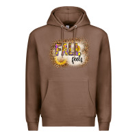 Chestnut fall feels Premium Hoodie - CowhideDigitalArt