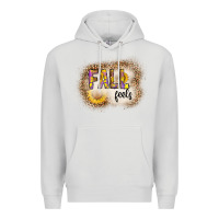 Dove Grey fall feels Premium Hoodie - CowhideDigitalArt