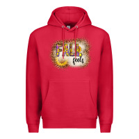Cardinal fall feels Premium Hoodie - CowhideDigitalArt