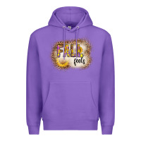 Purple fall feels Premium Hoodie - CowhideDigitalArt