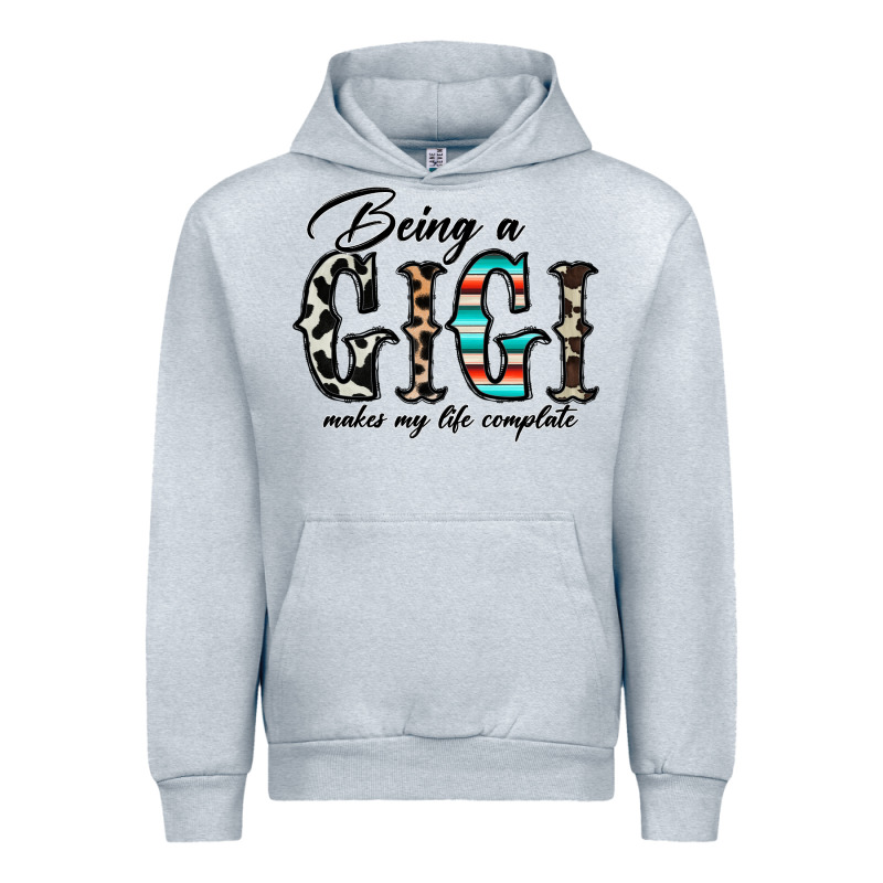 Being A Gigi Makes My Life Complate Urban Hoodie by CowhideDigitalArt | Teevron