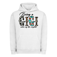 Pigment Lunar Rock being a gigi makes my life complate Urban Hoodie - CowhideDigitalArt