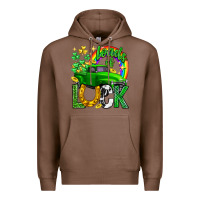Chestnut Loads of luck truck st. patricks day Premium Hoodie - Neo Western