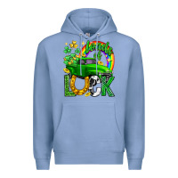 Colony Blue Loads of luck truck st. patricks day Premium Hoodie - Neo Western