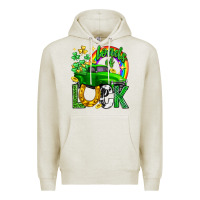 Oatmeal Heather Loads of luck truck st. patricks day Premium Hoodie - Neo Western