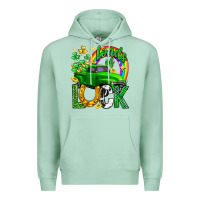 Seafoam Loads of luck truck st. patricks day Premium Hoodie - Neo Western