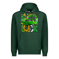 Sports Green Loads of luck truck st. patricks day Premium Hoodie - Neo Western