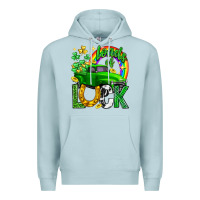 Blue Mist Loads of luck truck st. patricks day Premium Hoodie - Neo Western