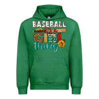 Emerald baseball it's a girl thing Urban Hoodie - HRA Design Shop